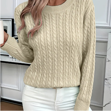 The Willow Cable Knit Sweater - OAKRAE
