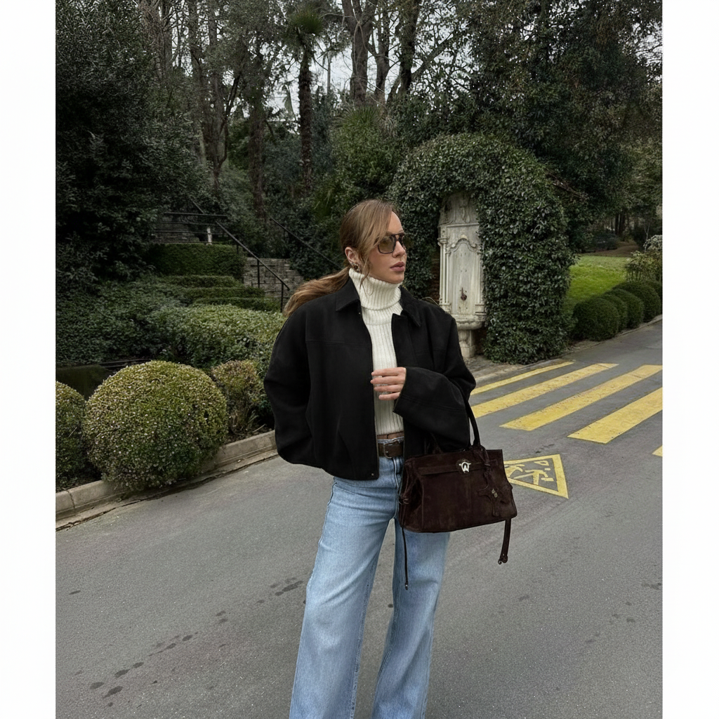 The Maren Suede Jacket OAKRAE