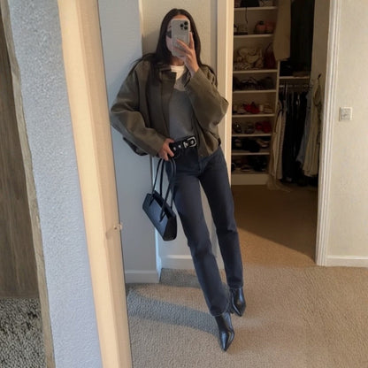 The Maren Suede Jacket OAKRAE