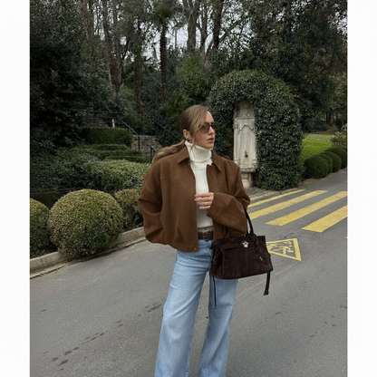 The Maren Suede Jacket OAKRAE