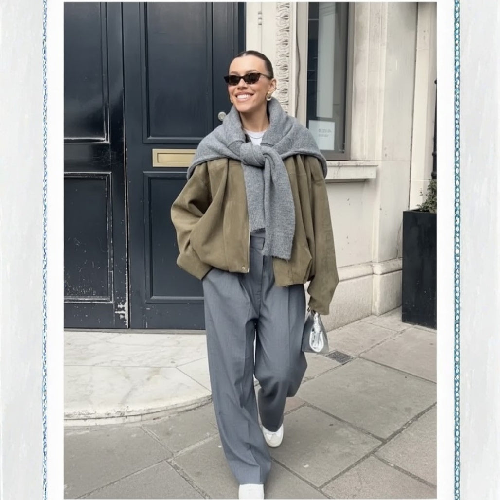 The Maren Suede Jacket OAKRAE