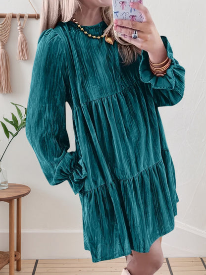 The Willow Tiered Smock Dress - OAKRAE