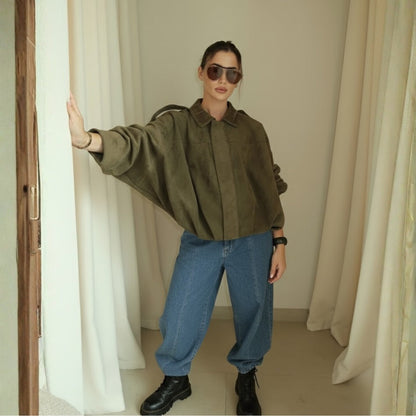 The Maren Suede Jacket OAKRAE