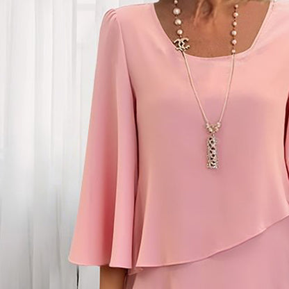 The Tiered Flutter Dress - OAKRAE