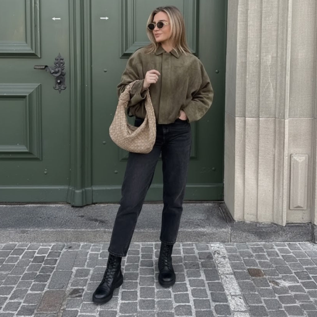 The Maren Suede Jacket OAKRAE