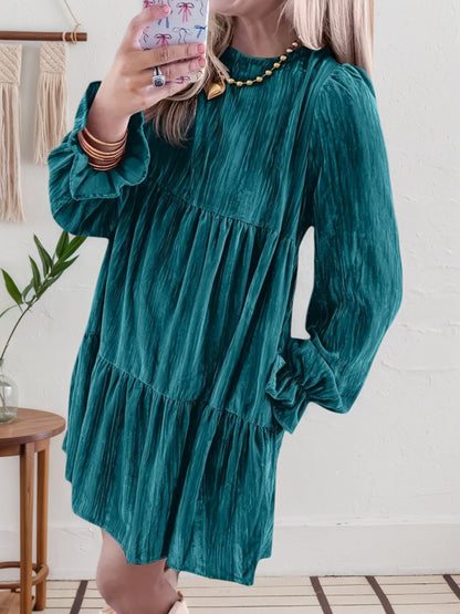 The Willow Tiered Smock Dress - OAKRAE