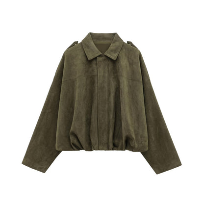 The Maren Suede Jacket OAKRAE